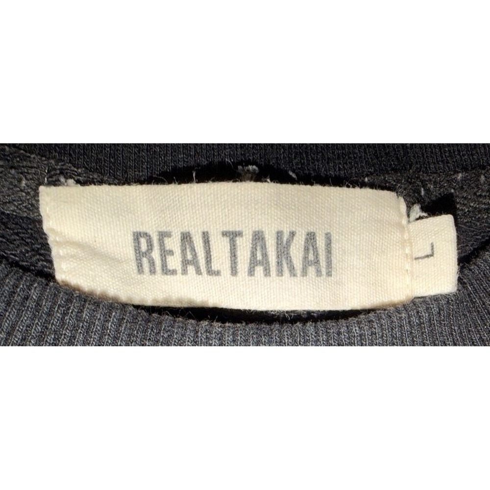 RESSAY RealTakai Black Moon Graphic Crewneck Sweatshirt L - Picture 12 of 15